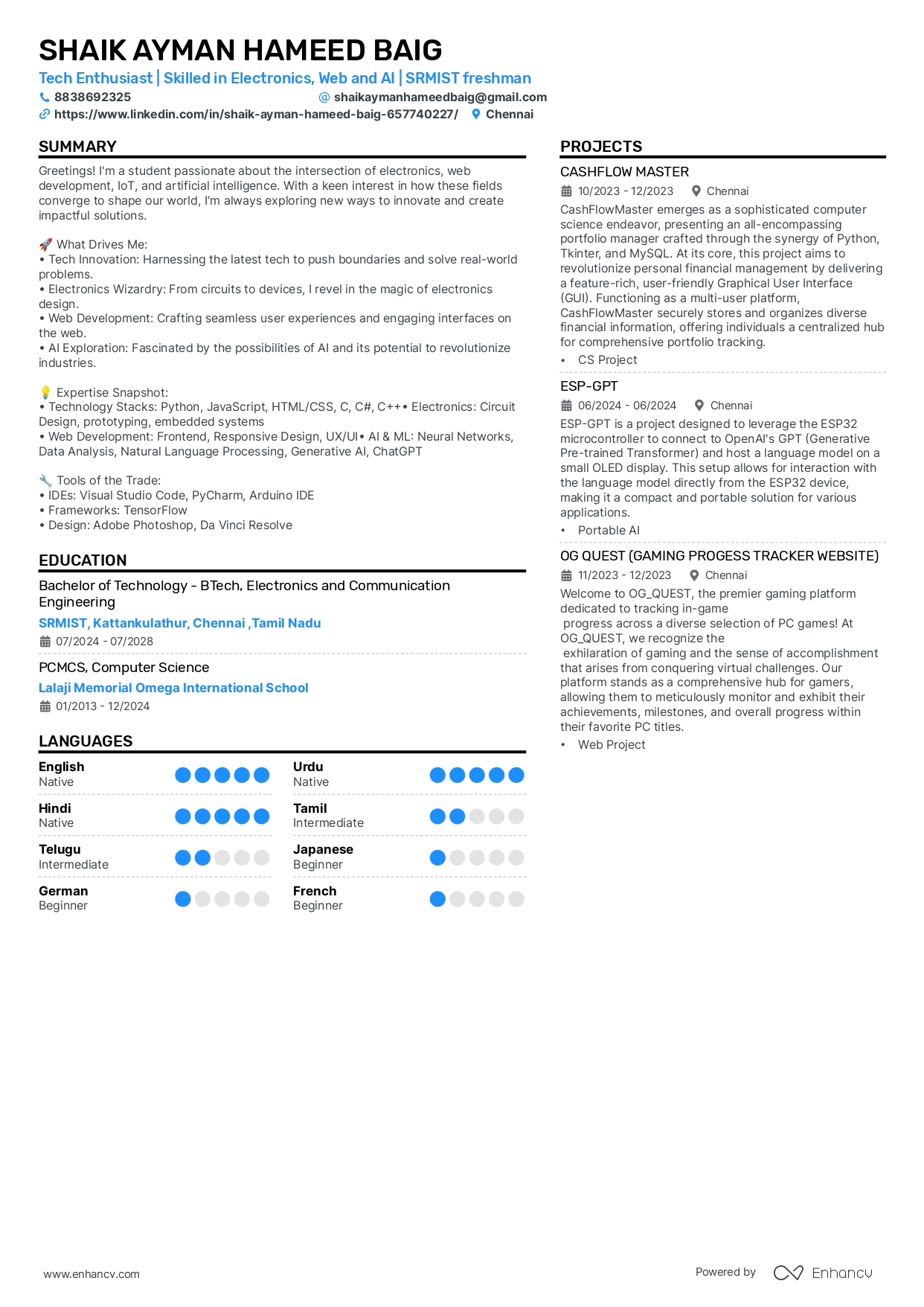 Resume